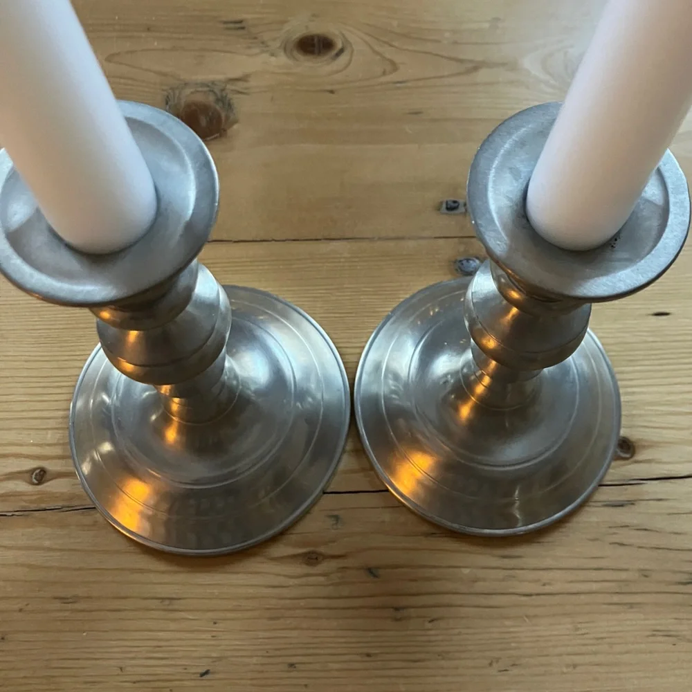 Pair of DUNHAM CANDLESTICKS 4